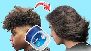 How to Use Vaseline For Hair Smoothening  Straightening amp Fast Hair Growth Vaseline For Silky Hair [upl. by Ttenaej]