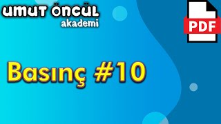 Basınç 10  Sıvı Basıncı  Soru Çözümü PDF [upl. by Aurore172]