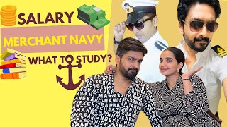 Merchant Navy 🚢  Thejus eattan’s Job  What’s his Salary 💰 What to study 📚  Malavika Krishnadas [upl. by Yrokcaz947]