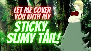 Giant Slug Girl Gives You Sticky Cuddles ASMR Roleplay🐌slime monster girl f4m👄 [upl. by Georgianna320]