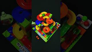 Satisfying Marble Run Race ASMR 🤹🏻‍♀️ 133 🔴🟡🟢 marblerace asmr shorts [upl. by Idaf356]