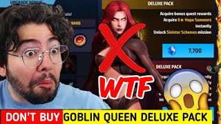 Never Buy Goblin Queen Deluxe Pack  MFF HINDI INDIA MarvelFutureFight [upl. by Joyce]