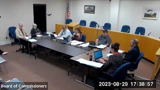 August 29 2023 Ogemaw County Committee of the Whole Meeting  Budget Workshop [upl. by Pinsky]