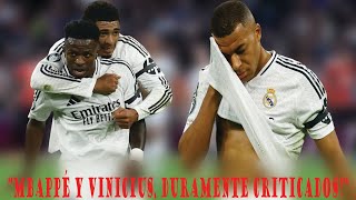 MBAPPÉ Y VINICIUS DURAMENTE CRITICADOS TRAS LA DERROTA 31 ANTE EL AC MILAN [upl. by Samy499]