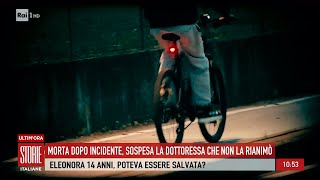 Morta dopo incidente sospesa la dottoressa  Storie italiane 11112024 [upl. by Ihcego]