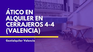 Ático en Calle Cerrajeros 4 de Valencia [upl. by Rubenstein]