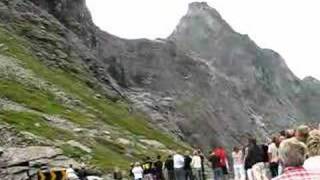 Close shave BASE jump Bispen Norway [upl. by Liddy536]