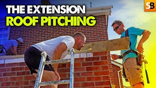 Pitching The Roof 2023 Extension Build Ep3 [upl. by Lexi]