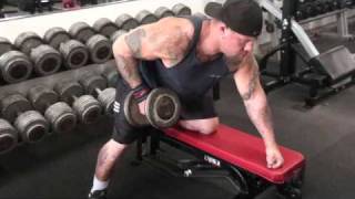 One Arm Dumbbell Rows  Upper Back Exercises [upl. by Averi155]