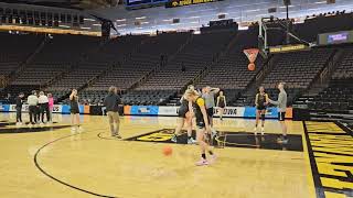 Iowa womens basketball practice [upl. by Burtie279]