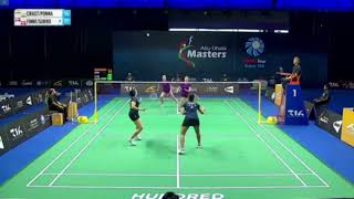 Abu Dhabi Masters 2023  F  Tanisha CRASTOAshwini PONNAPPA vs Julie FINNEIPSENMai SURROW [upl. by Levison]