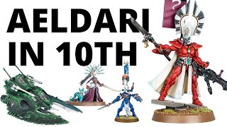 Aeldari in Warhammer 40K 10th Edition  Craftworld Eldar Full Index Rules  Datasheets [upl. by Leora]