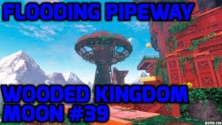 Super Mario Odyssey  Wooded Kingdom Moon 39  Flooding Pipeway [upl. by Denna468]