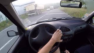 Citroën Saxo 11i 2002  POV Drive [upl. by Enitnelav]