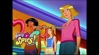 Totally Spies 1080p 60fps Season 4  Episode 05Alex Gets Schooled [upl. by Animrelliug]