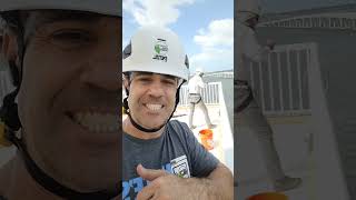 Another DryerVent Rappelling Job [upl. by Bough]