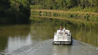 Canal boat holidays in Burgundy Nivernais  Locaboat Holidays [upl. by Ehman]