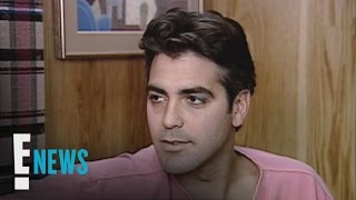 George Clooney in 1995  E Looks Back  From the Vault  E News [upl. by Pevzner700]