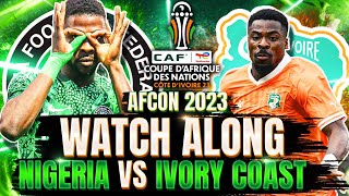 IVORY COAST 2  1 NIGERIA  LIVE MATCH WATCH ALONG  AFCON 2023 FINAL [upl. by Kcirret884]