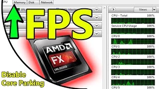 FIX How to unpark cores for AMD Better FPS [upl. by Valoniah420]