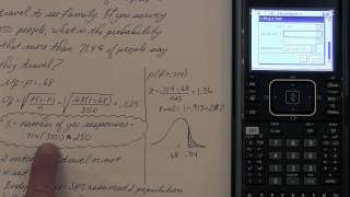 NSPIRE 1 Proportion ZTest Example [upl. by Quincey]