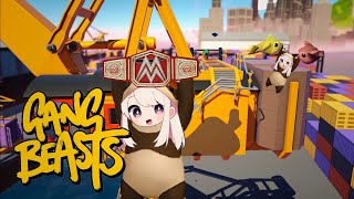 LUCHA LIBRE AL ESTILO VTUBER  GANG BEASTS [upl. by Armallas178]