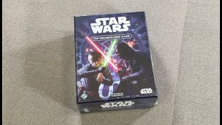 TDG Star Wars The Deckbuilding Game unboxing with Ray [upl. by Albur]