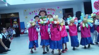 Carnaval de Santiago de Chocorvos Coqueta Colegio San Vicente Ferrer Inicial 4 Años [upl. by Atinus]