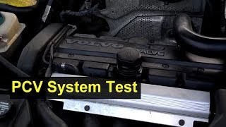 Volvo PCV system check 850 V70 S70 and others  VOTD [upl. by Essirehs]