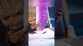 Groot accidentally blew a big hole in spaceship 😱  shorts movie trending marvel trending [upl. by Dibri]