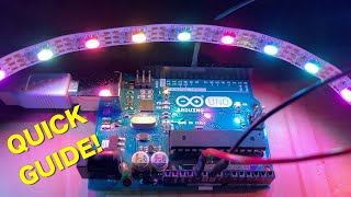 Addressable LED Strip  Arduino Tutorial [upl. by Jankey]