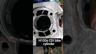 Honda H100s CDI bike cylinder shortvideo [upl. by Aknayirp]