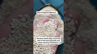 Should pregnant woman consume Sesame seeds or not  pregnancynutrition pregnancydiet garbhavasta [upl. by Ruhl]