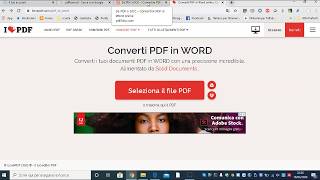 Convertire un file pdf [upl. by Bullen523]