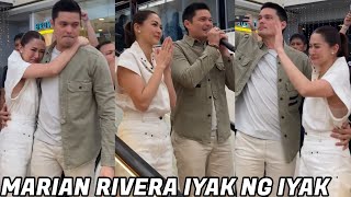 MARIAN Rivera Di KiNAYA UMIYAK sa HARAP ng PUBLIKO ng DUMUGIN Sila  Dingdong Dantes amp Marian Rivera [upl. by Aznofla509]