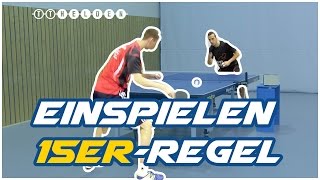 Einspielen im Tischtennis  Die 15erRegel  Mehr Dynamik  Tischtennis Helden [upl. by Claire414]