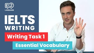 E2 IELTS Academic  Writing Task 1 with Jay  Essential Vocabulary [upl. by Yeargain612]