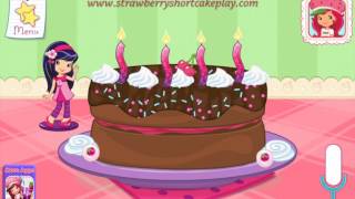 Strawberry Shortcake Bake Shop Chocalicious Cake [upl. by Llebiram440]