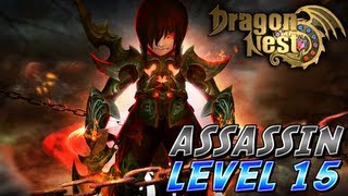 Dragon Nest  Assassin Level 15  Job Advancement Dungeon [upl. by Meil187]