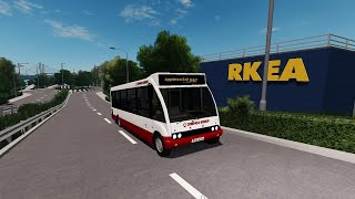 Route R67  Canterbury V41 Release  Optare Solo M850  Roblox Bus Simulator [upl. by Kyre]