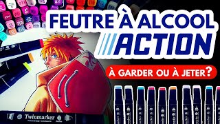 Je teste les feutres Twinmarkers de chez ACTION  une perte dargent [upl. by Amaryl]