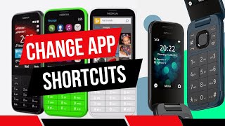 Change Shortcuts Feature Phones Nokia Series S30 [upl. by Karylin855]