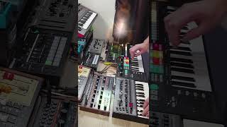 Yazoo In My Room  Behringer Grind That Bass JD08  JDXi  Roland P6 synthwave electronicmusic [upl. by Cyndia607]