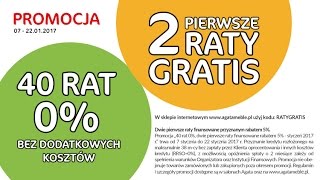 Dwie pierwsze raty finansowane przyznanym rabatem 5 [upl. by Drona228]