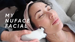 NuFACE Facial How to Use amp Tutorial  Susan Yara [upl. by Schechinger]