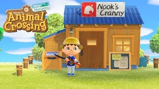 How to Build NOOKS CRANNY in Animal Crossing New Horizons [upl. by Ameehsat]