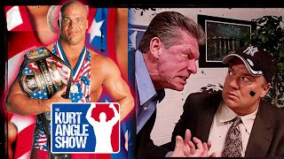 Kurt Angle Addresses Issues Between Vince McMahon amp Paul Heyman [upl. by Aned]