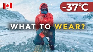 What to Wear in Freezing Winter In Canada [upl. by Cassilda]