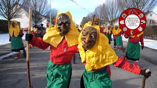 Fasnet Umzug in Altshausen Teil1 VFON Ringtreffen [upl. by Amari]