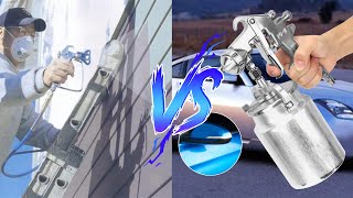 Airless vs Air Paint Sprayer [upl. by Yror191]